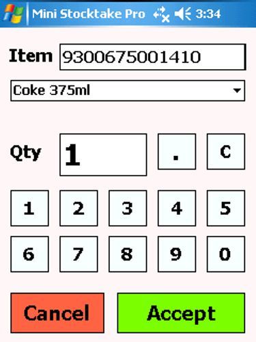 New- Mini Pos Stocktaking Software App PDA Inventory Stocktake Barcode Scanner