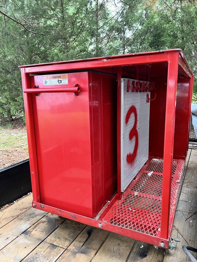 Toolbox w/ Custom Cart & Tools