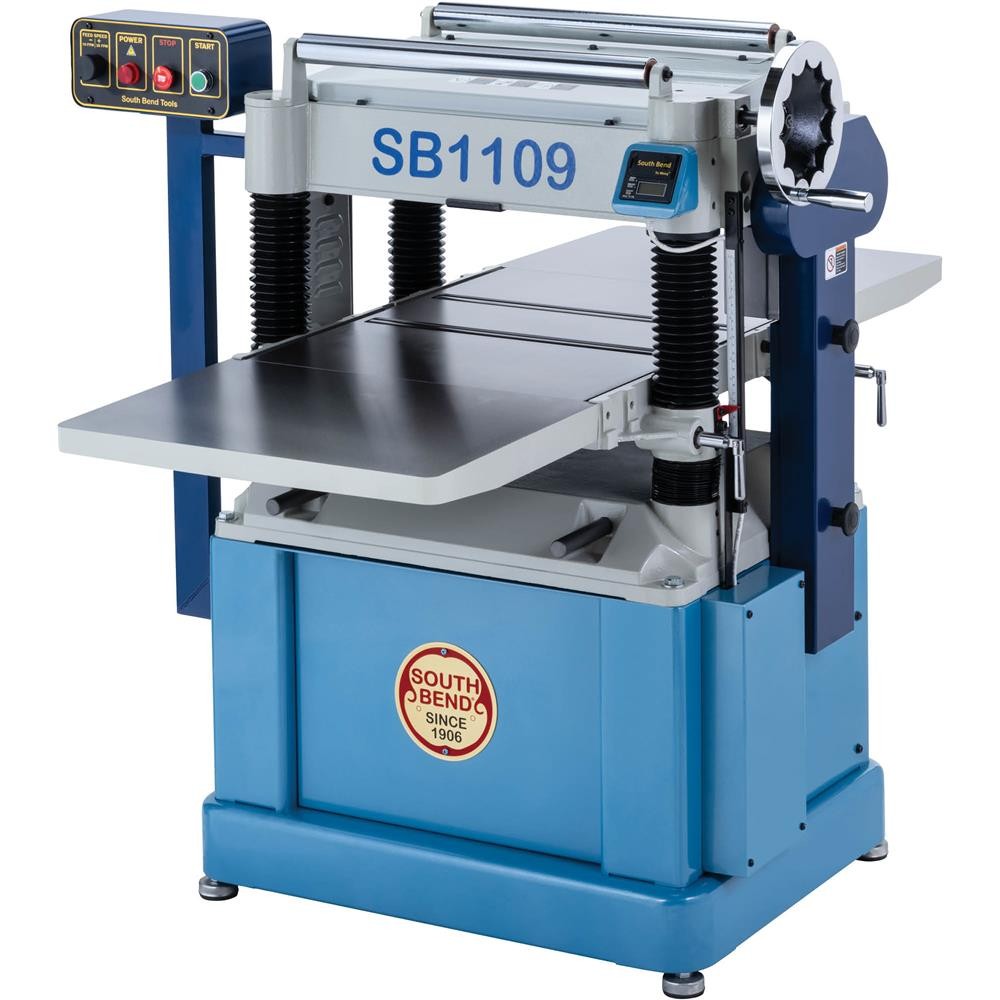 SB1109 20" Variable-Speed Planer with Helical Cutterhead