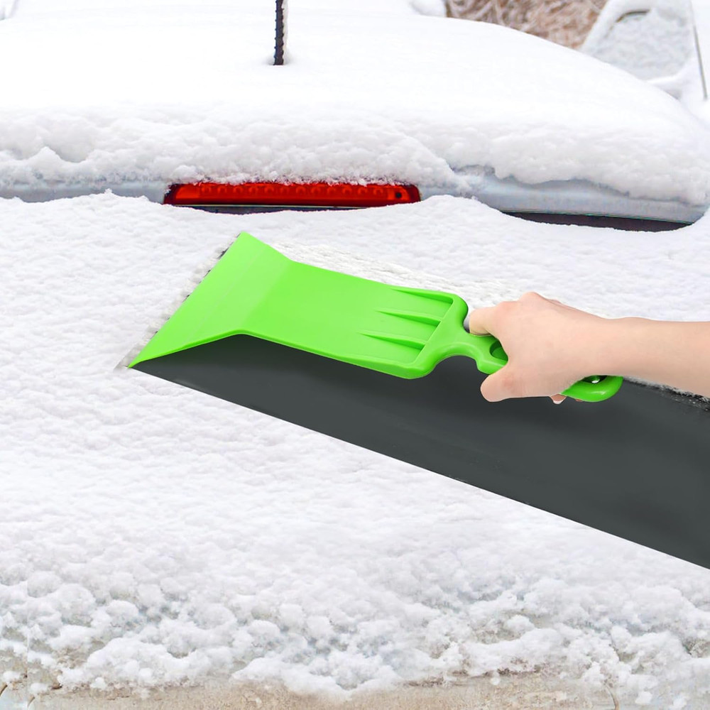 3 Pcs Window Tint Tools Long Handle Auto Bulldozer Squeegee Scrubber Paddle Flat