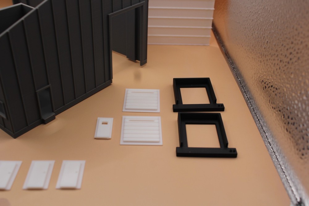 224166 HO- Scale Product transfer building