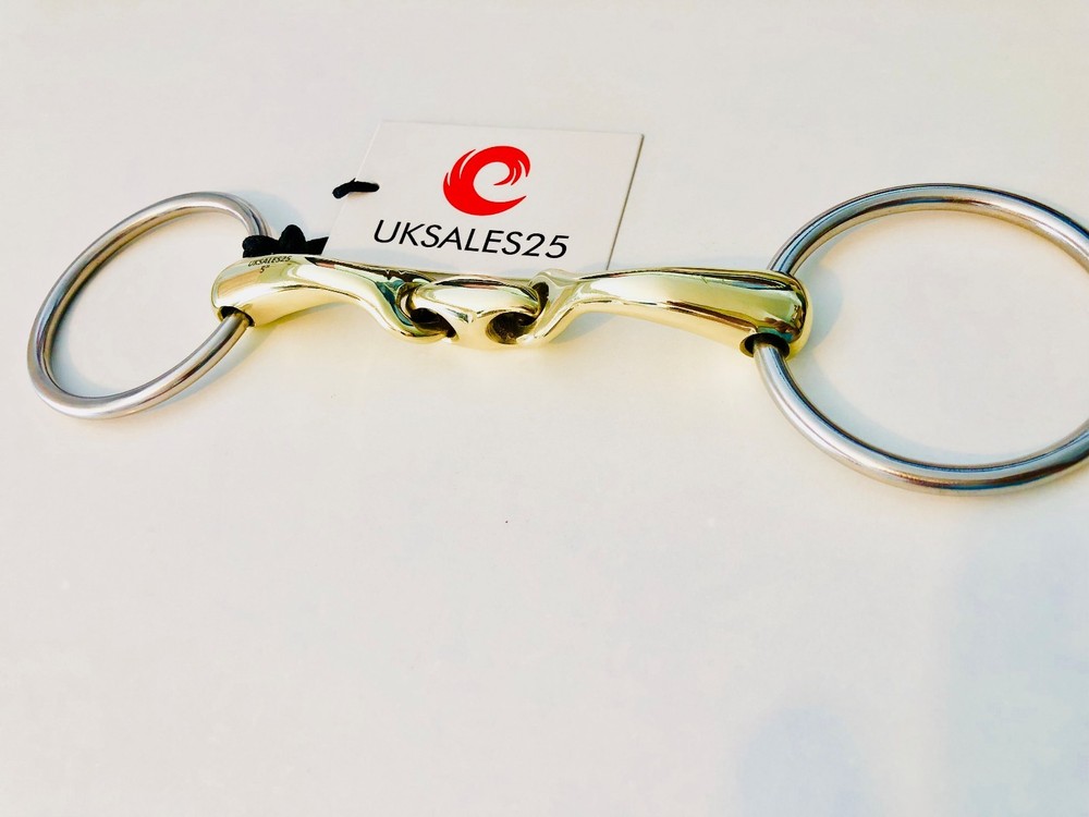 Loose Ring Snaffle Curved Oval MP GS & SS (UKSALES25®) *SAME DAY DISPATCH*