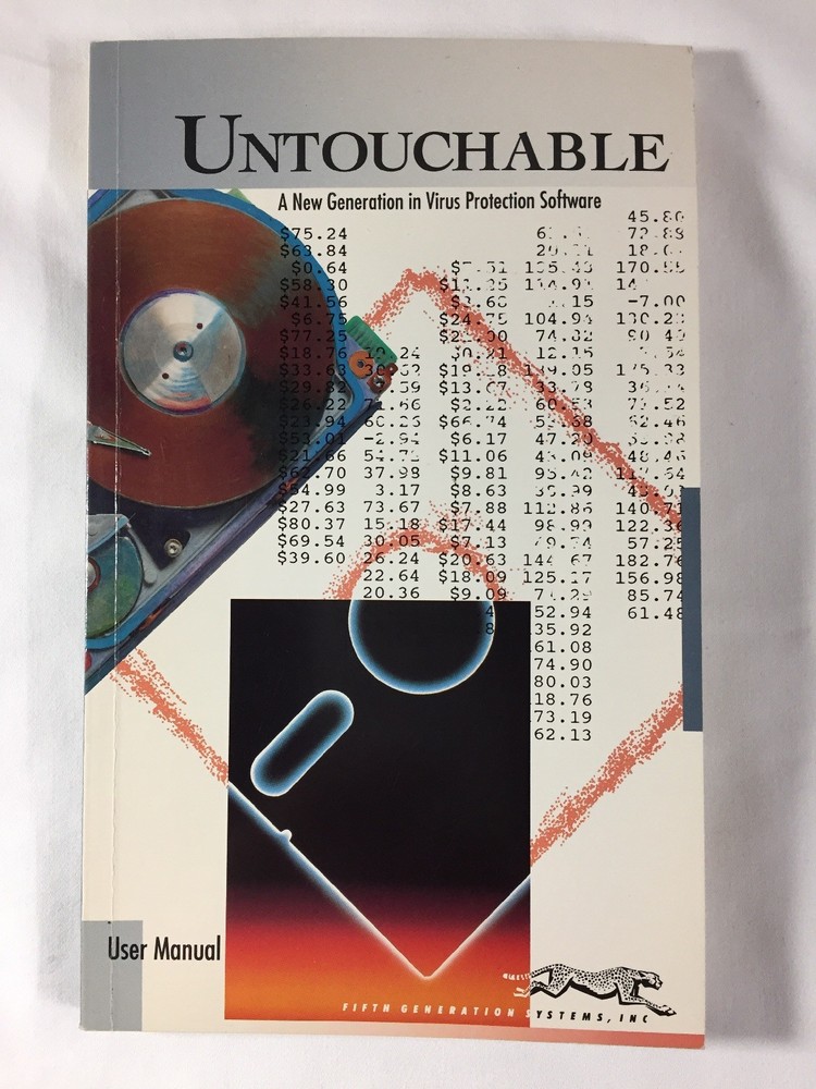 Untouchable A New Generation in Virus Protection Software User Manual