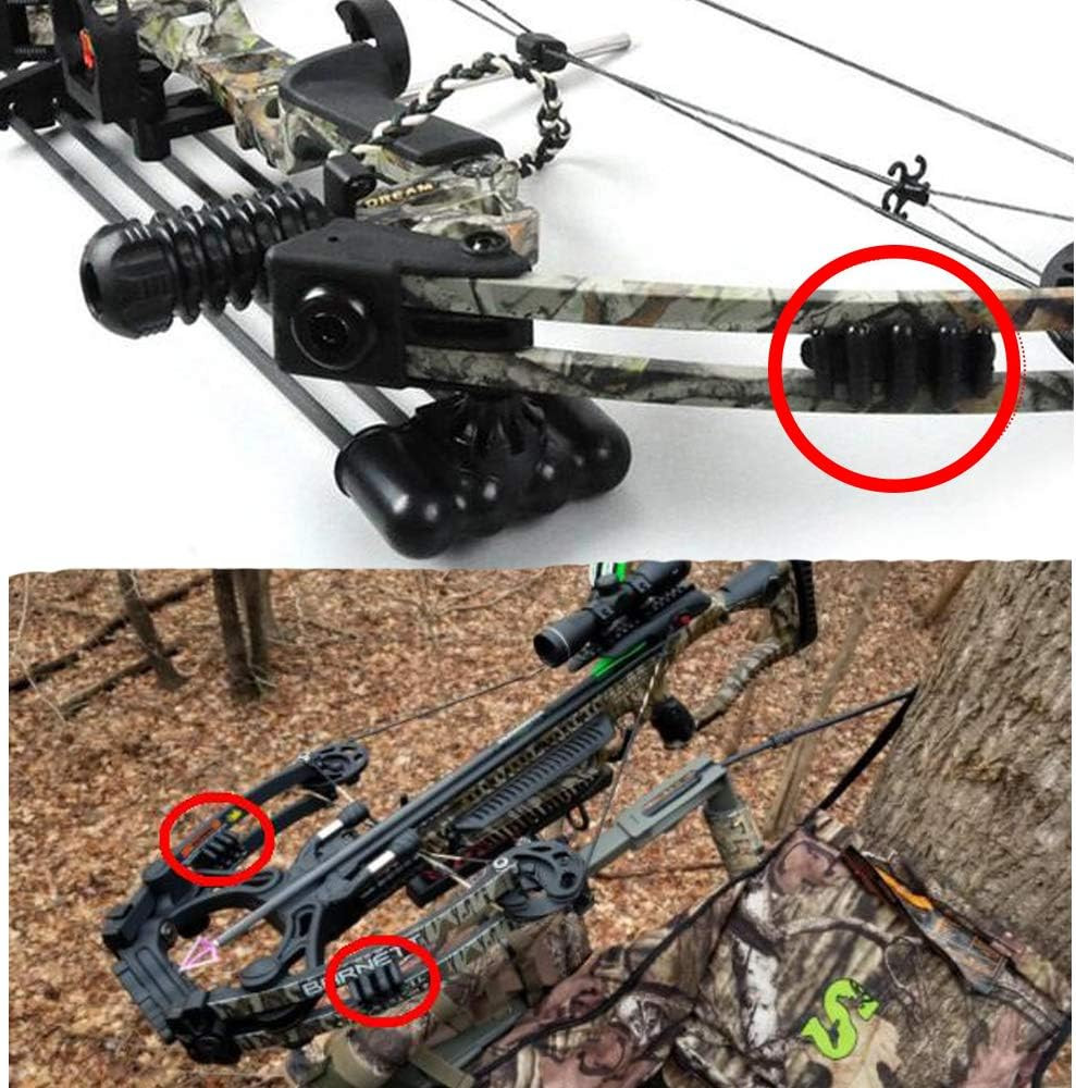 2 Pcs Compound Bow Limb Dampeners Archery Bow Stabilizer Silencers Archery Shoc