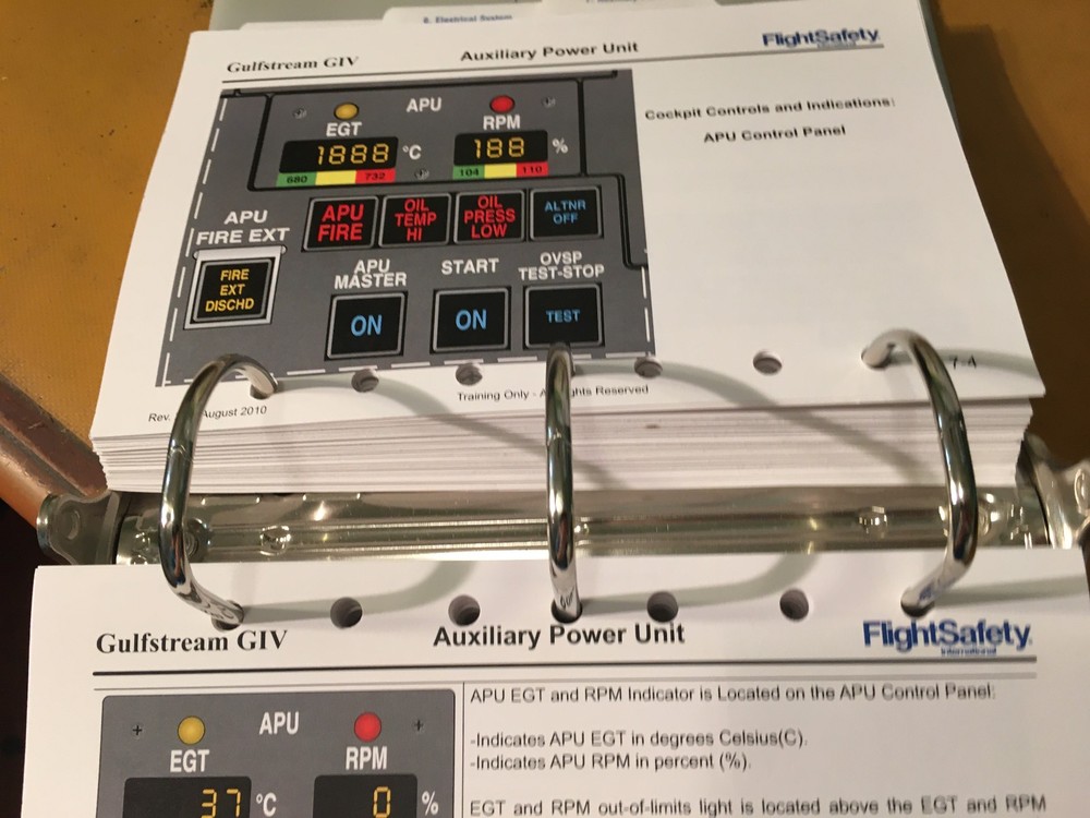Gulfstream IV Pilot Training Handbook