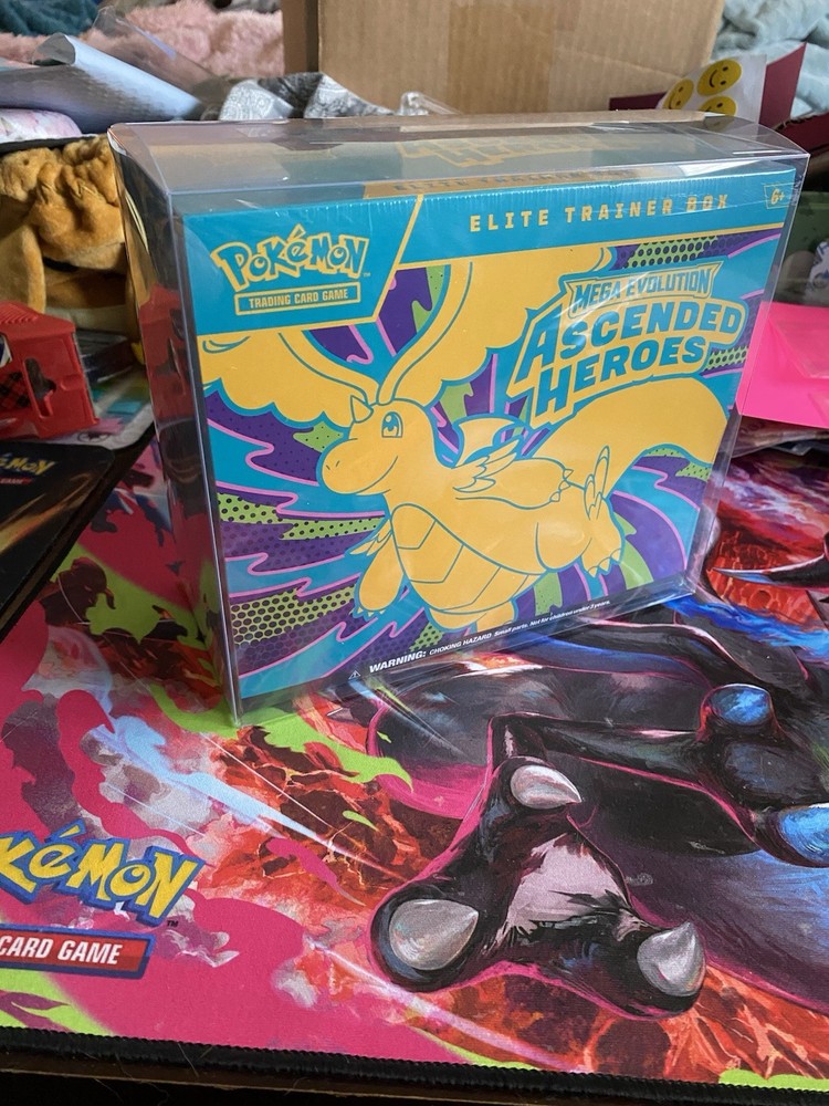 Pokemon Mega Evolution Ascended Heroes Elite Trainer Box Sealed (Regular ETB)