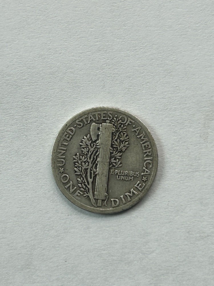 1924 Mercury Dime VG