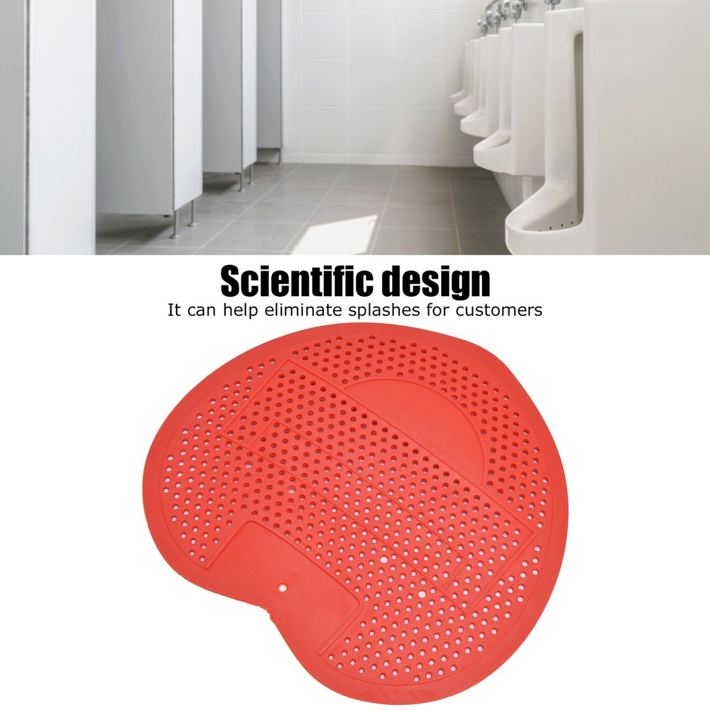 Urinal Screen Durable Splashproof Anti Blocking Deodorizer For Bathroom Office ˇ