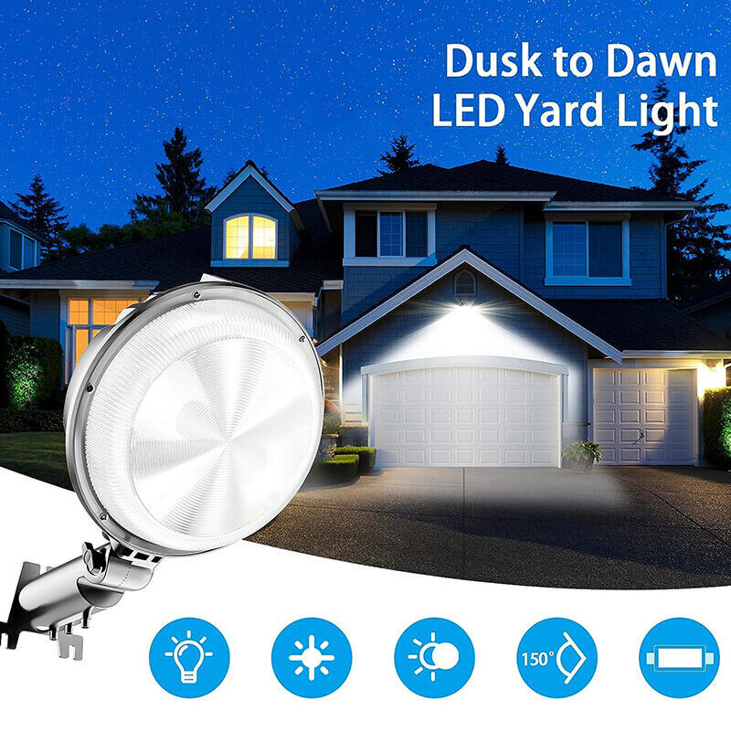 150W LED Barn Yard Street Outdoor Security Dusk to Dawn Waterproof Flood Light