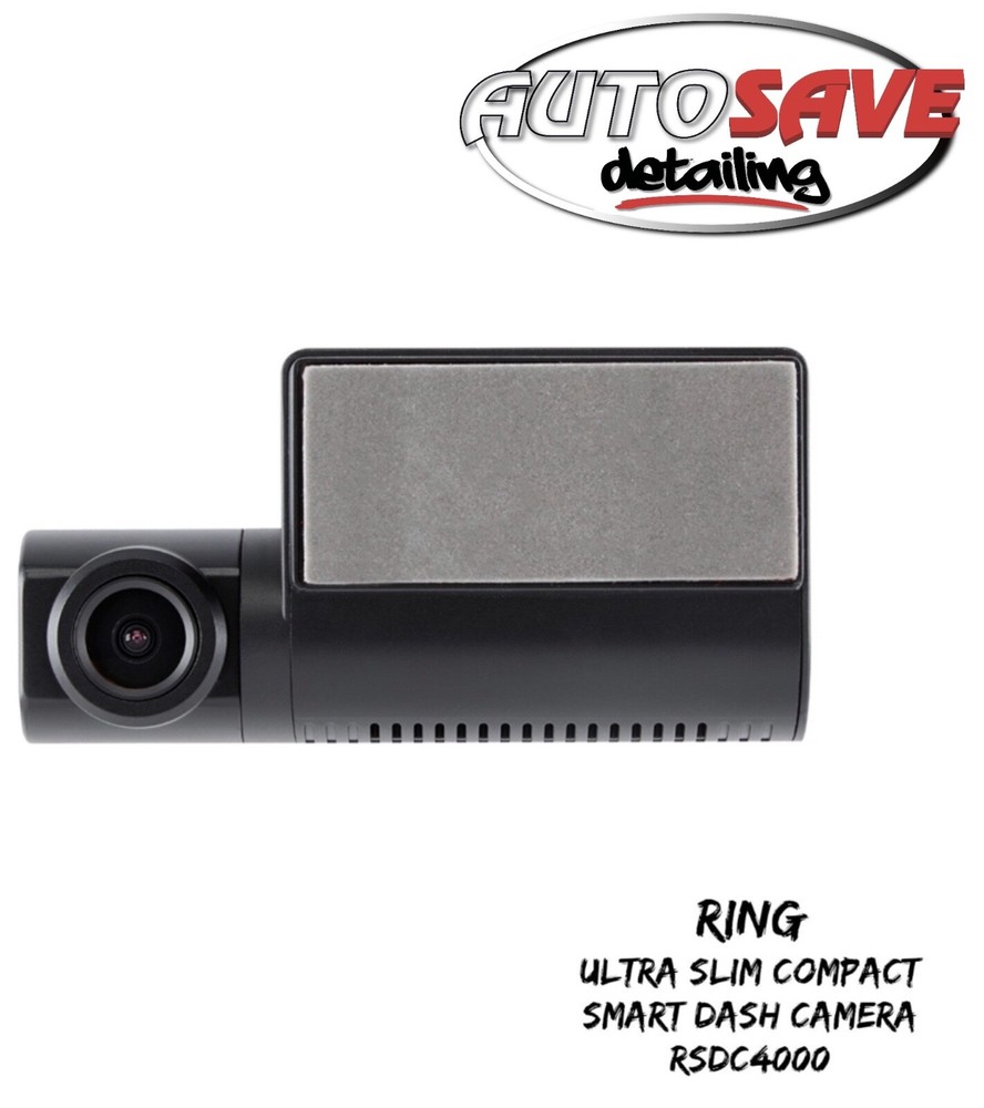 Ring Smart Dash Cam DC4000 - Full HD 1440p Car Dashboard Camera With GPS Tracker