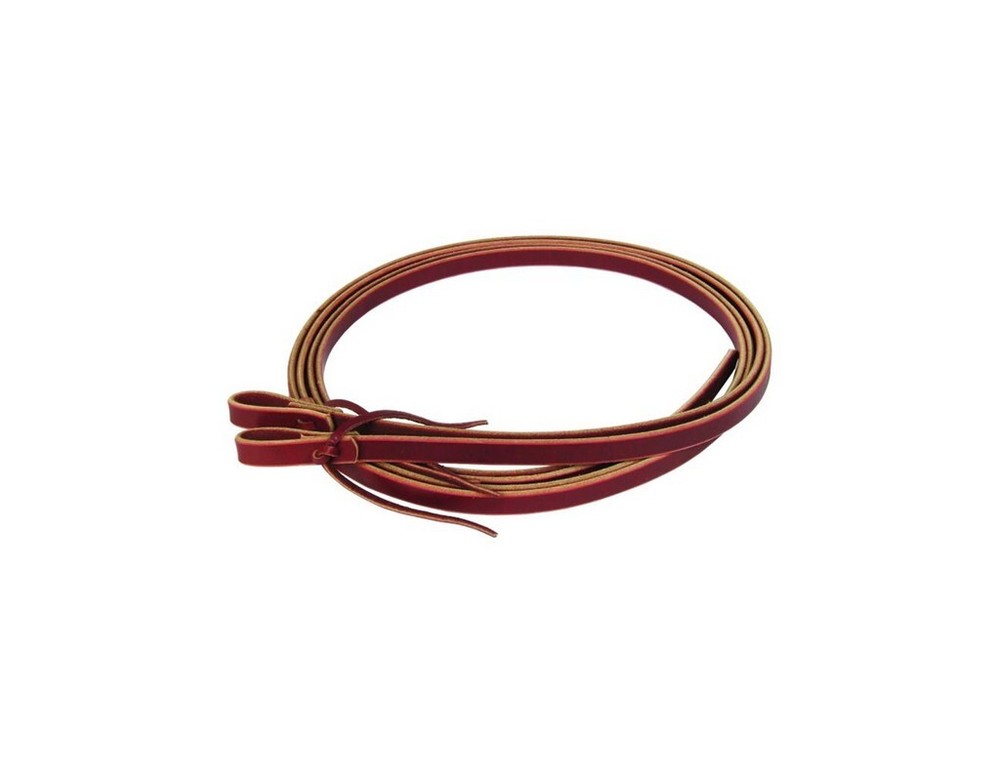 Schutz Reins Heavy Latigo Split Traditional Waterloop Ends 706