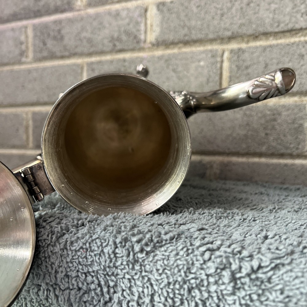 Oneida Silver Plate 2 Piece Teapot + Creamer