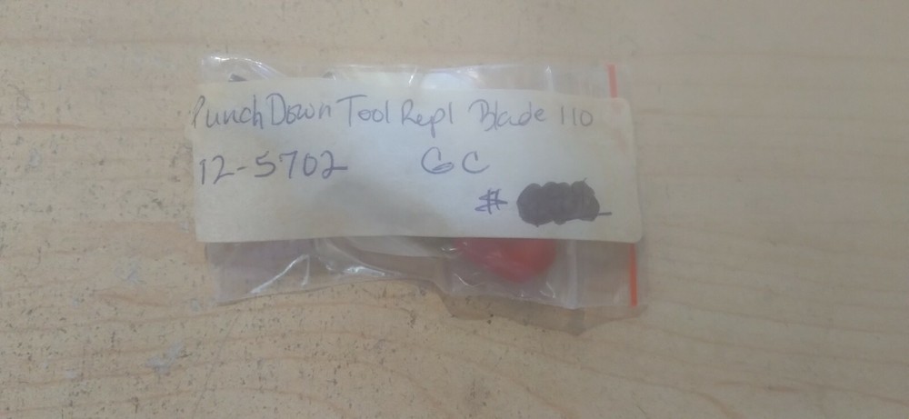 NEW REPLACEMENT 110 BLADE FOR GC ELECTRONICS 12-5700 PUNCHDOWN TOOL