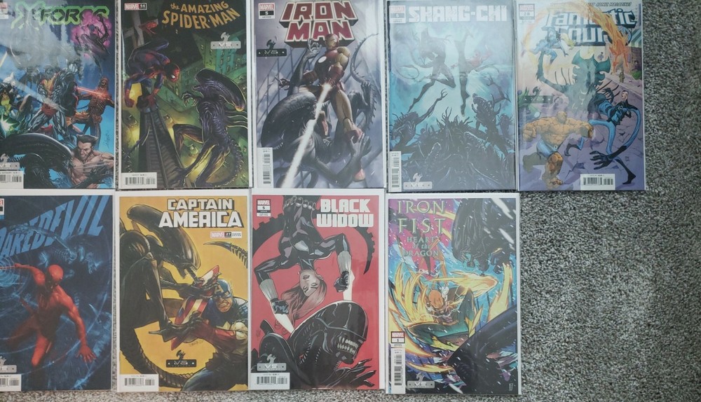 17x ALIEN vs MARVEL variant LOT ~ SET ~ 2020 2021 UNREAD rare HTF! Predator