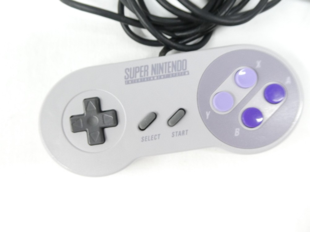 Nintendo SNSP-005 SNES Original Controller - Gray