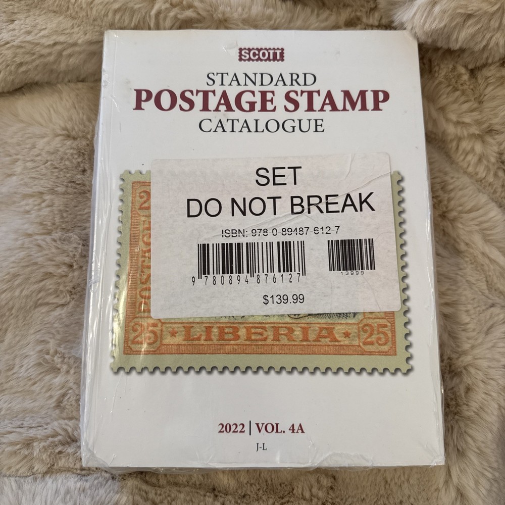 Scott Standard Postage Stamp Catalogue 2022 Volumes 4A and 4B. NEW