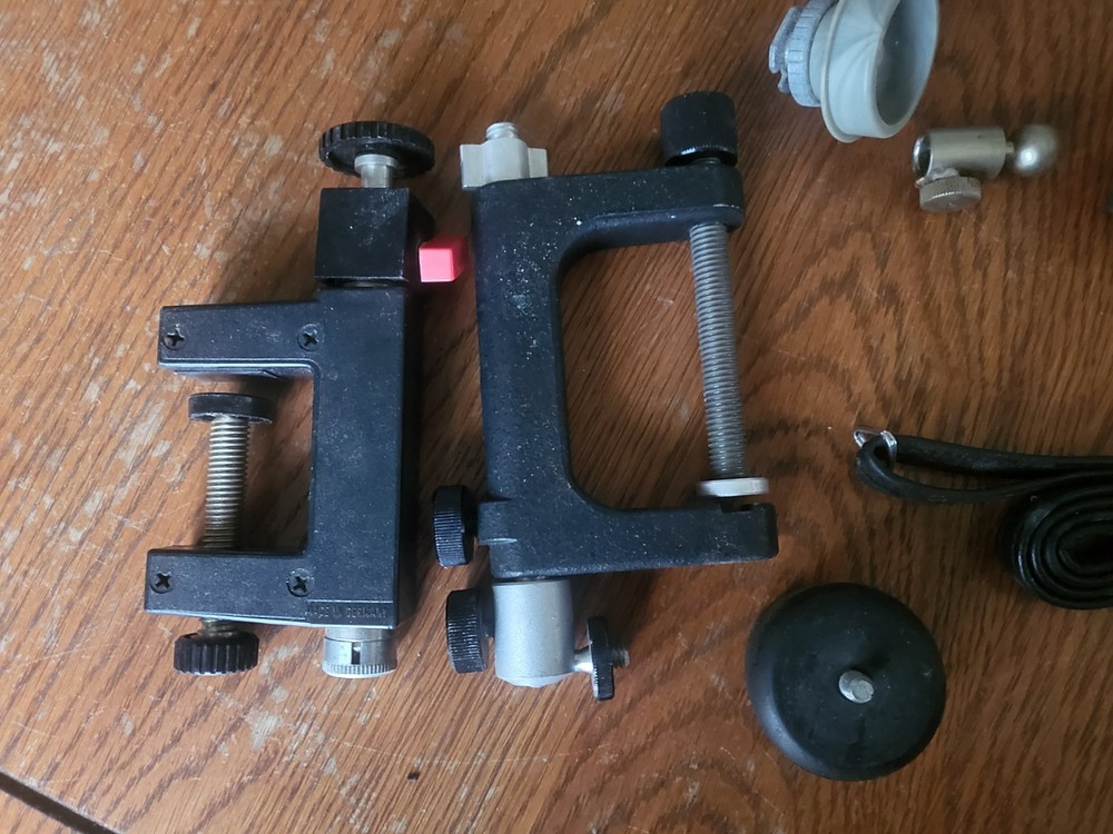 💎 Camera Accessories Lot - Camera Vice Mounts, Strap, Flash, etc. Vintage 💎