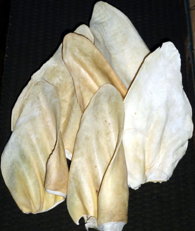 HDP Beef Cow Ears Dog Natural Chew Treat JUMBO