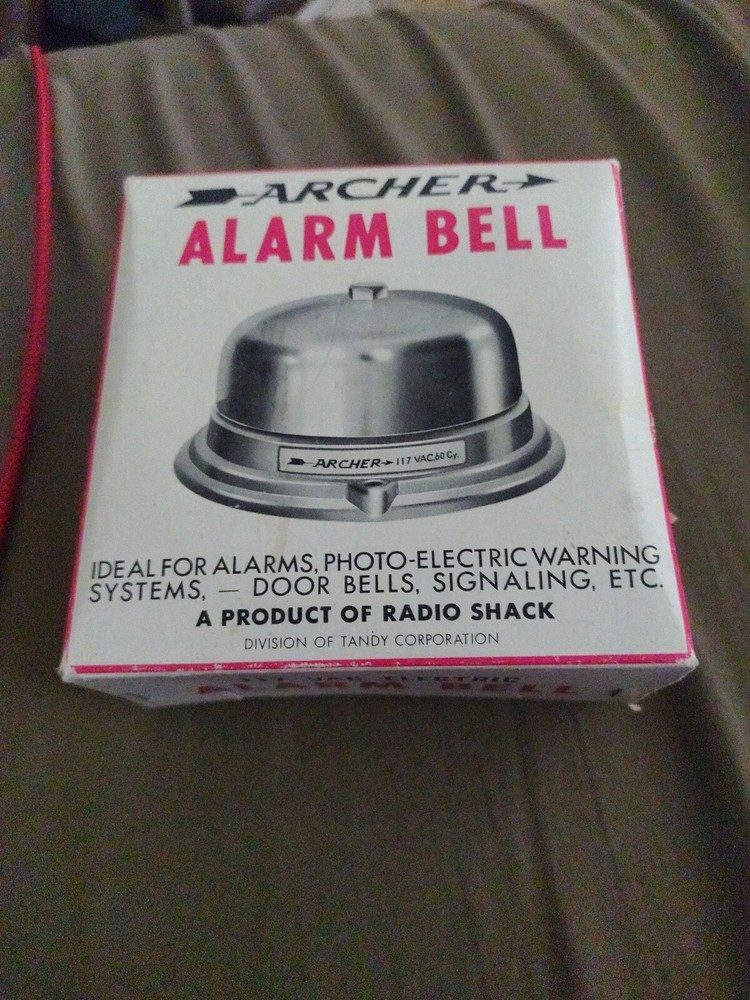 Archer Alarm Bell Plastic Wrapped