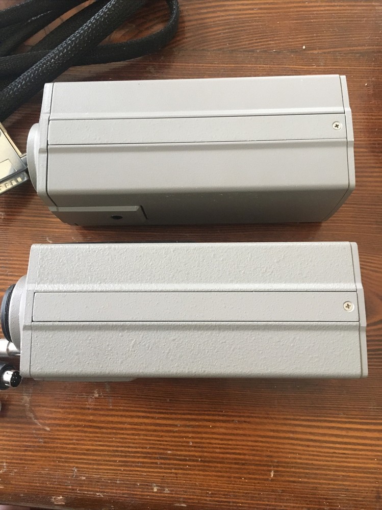 Pair COHU High Performance CCD Cameras 4913-5010/0000 Applied Imaging - Untested