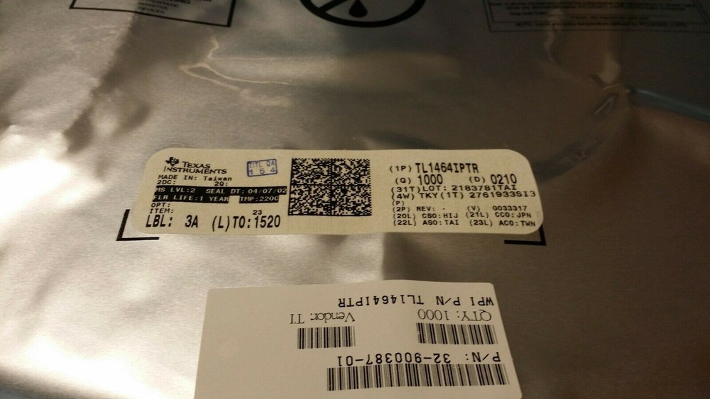 (2 PCS) TL1464IPTR TI, IC REG CTRLR 48LQFP