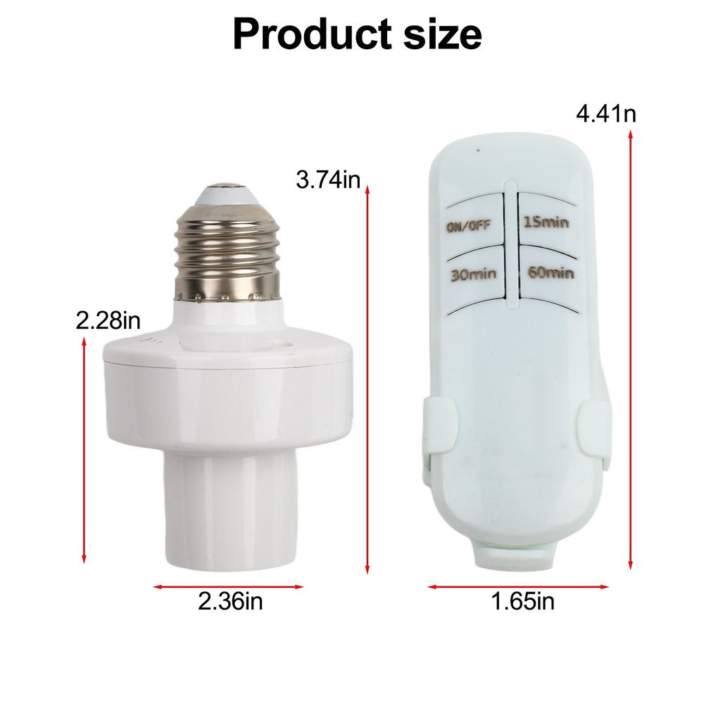 E27 Lamp Controller E27 Lamp Controller Easy To Install Hard-to-reach Lamps
