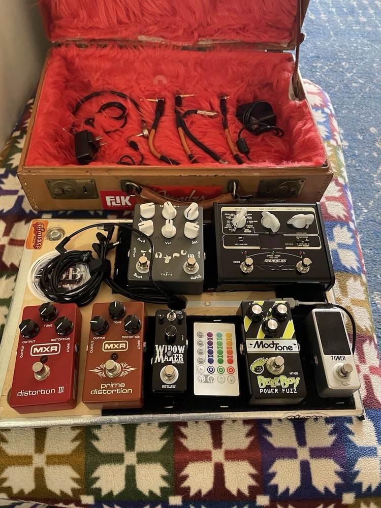 Self made Guitar Pedalboard