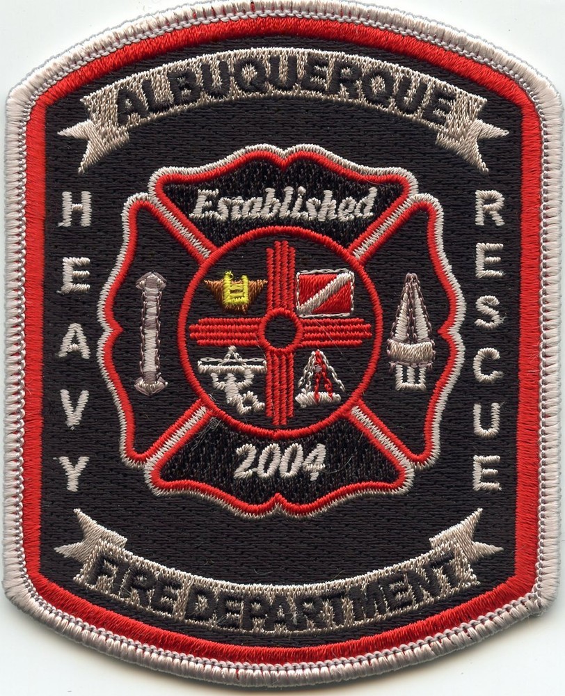 ALBUQUERQUE NEW MEXICO NM Heavy Rescue FIRE PATCH