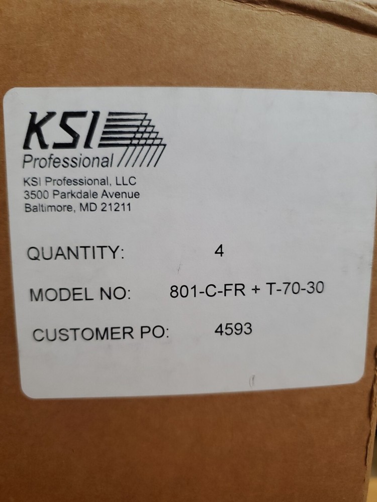 Polycom KSI 24"×24" Ceiling Mount LoudSpeaker Speaker 801-C-FR