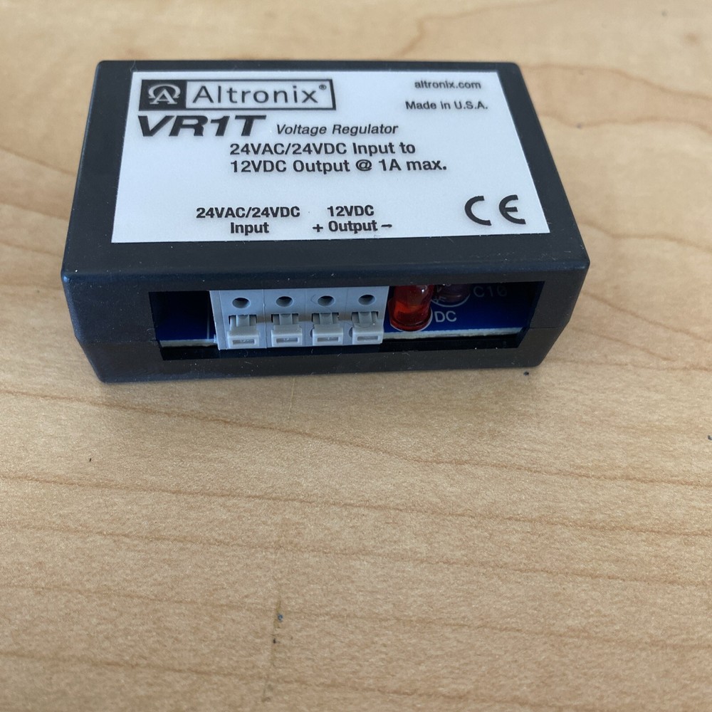 ALTRONIX VR1T Power Conversion Module 24VAC/24VDC to 12VDC 1A