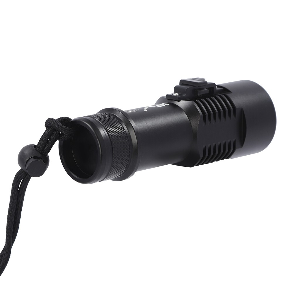 LED Dive Light Waterproof Compact Bright Diving Torch Submersible Flashlight