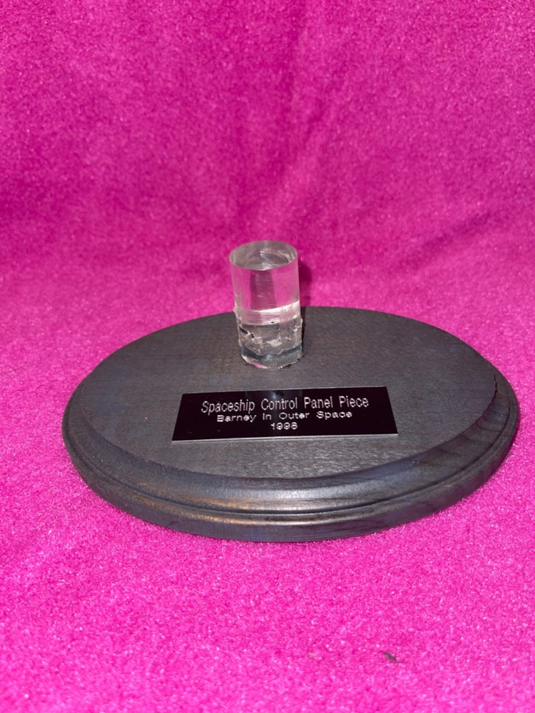 Barney in Outer Space (1998) Space Ship Control Panel Piece Prop