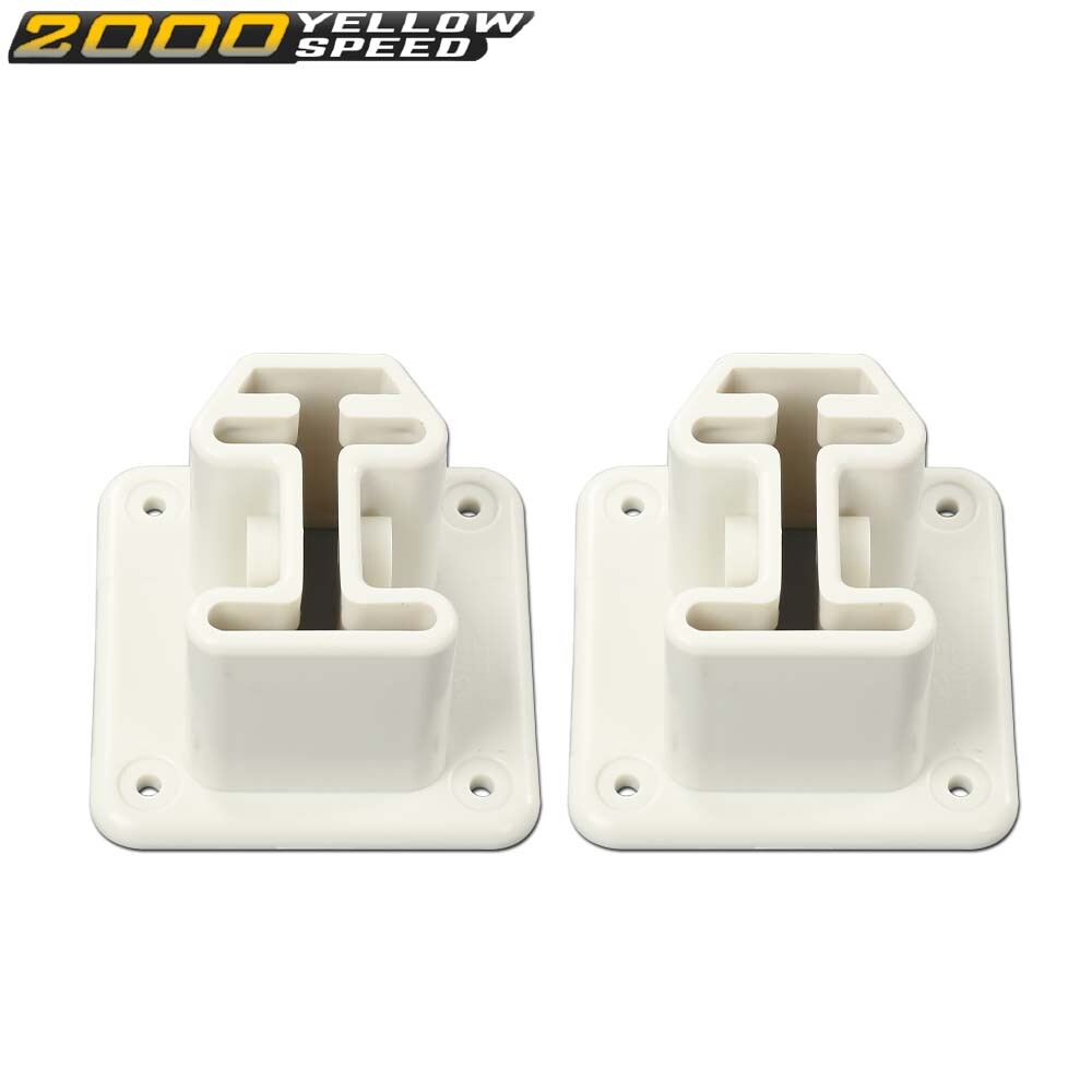 for Heavy Duty Resin In-Pool Above Ground Swimming Pool Ladder Flanges 2Pack