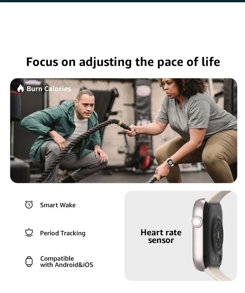 AcclaFit Smart Watch-pink