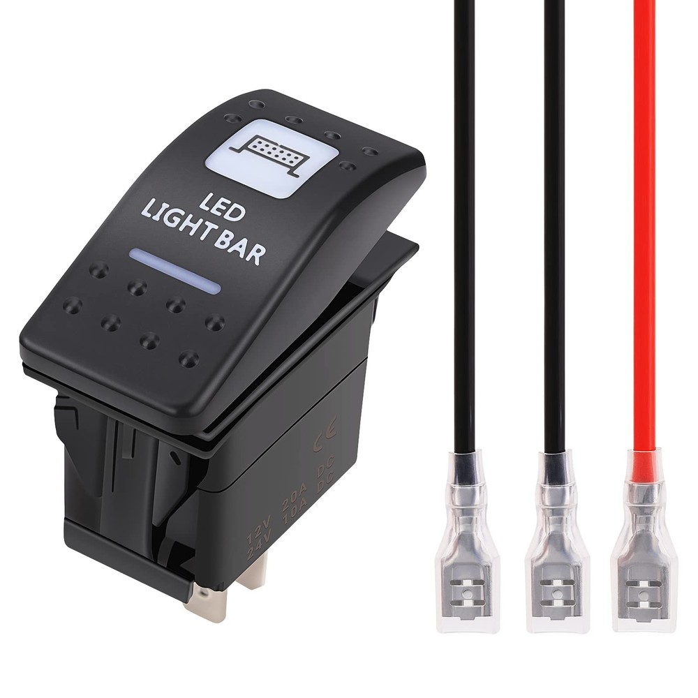 LED Light Bar Rocker Switch for Can-Am Commander Max Maverick x3 Defender Pol...