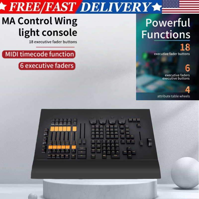 US grand MA2 onPC Command Wing Controller DMX Stage Lighting Console WITH CASE