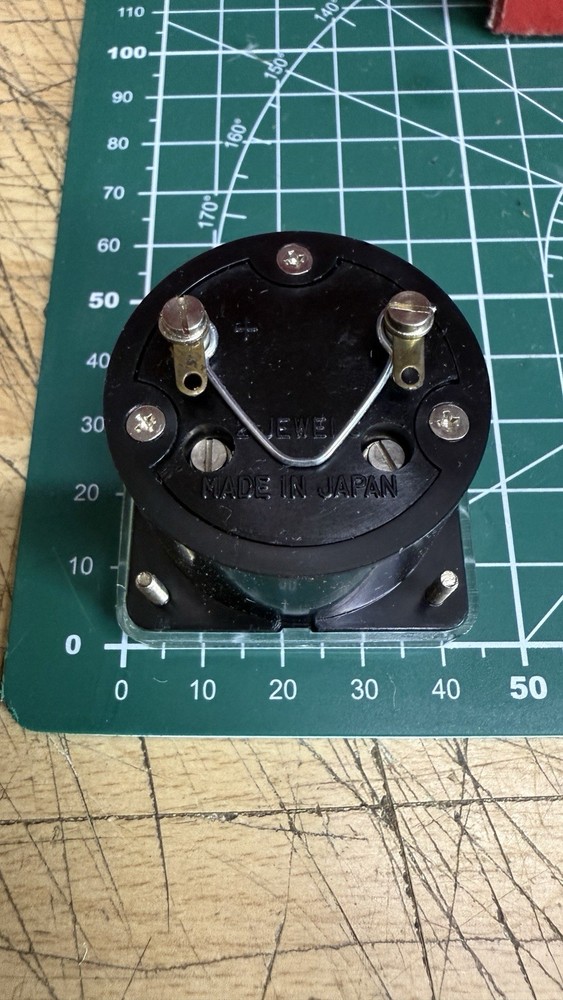 VINTAGE EAGLE MICRO AMMETER - BRITISH - NOS