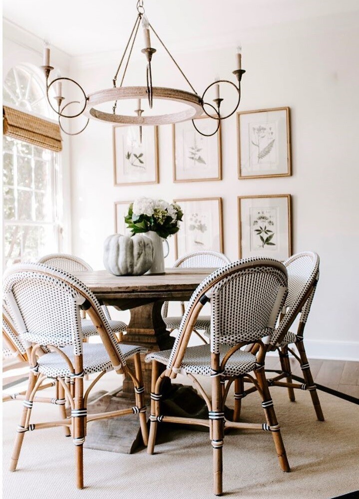 Botanical Study Leaf Berry Flower Wall Art Gold Frame Set Of 6 ~ Uttermost 33651