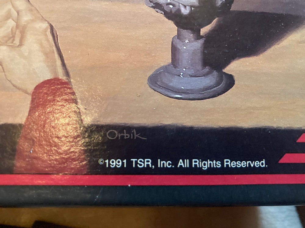 1991 Advanced Dungeons & Dragons 2nd Edition Trivia Game - Complete w Inserts