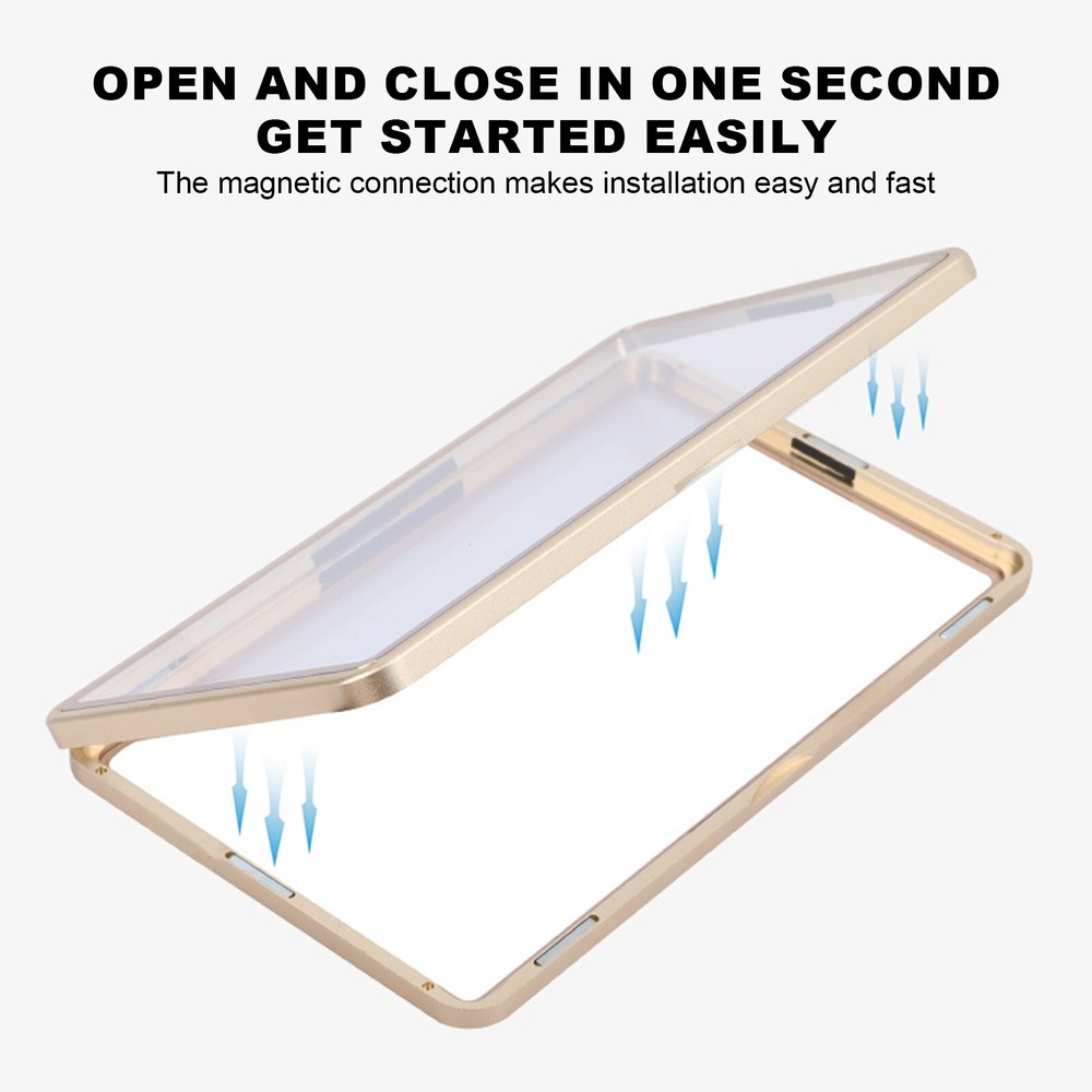 Trading Graded Card Protector Stackable Magnetic Storage Case for PSA Slab 130PT