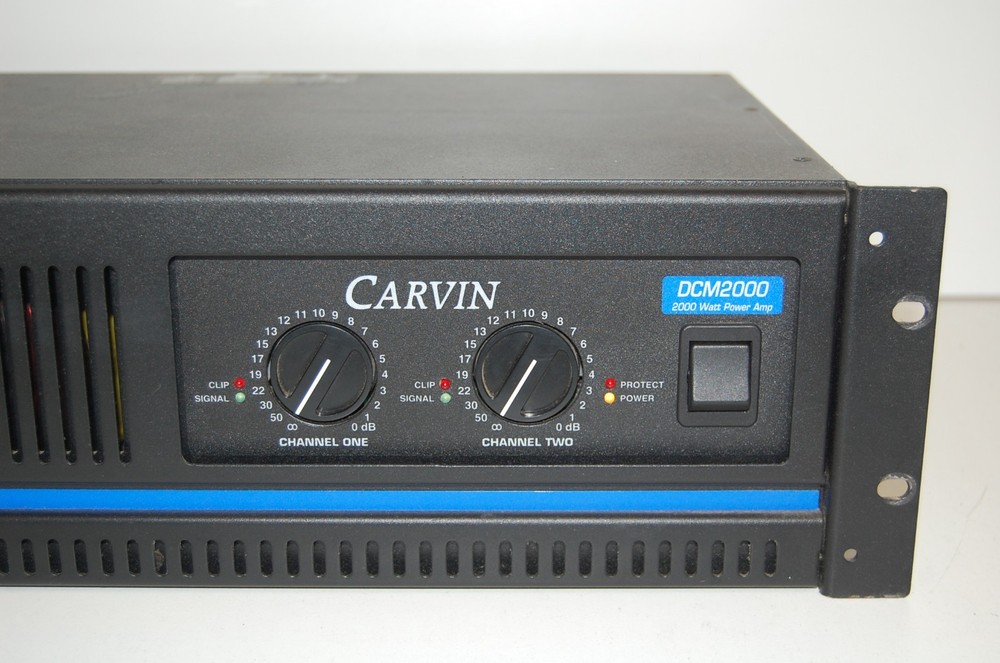 Carvin DCM 2000 Professional Power Amplifier 2000 Watts L@@K!!