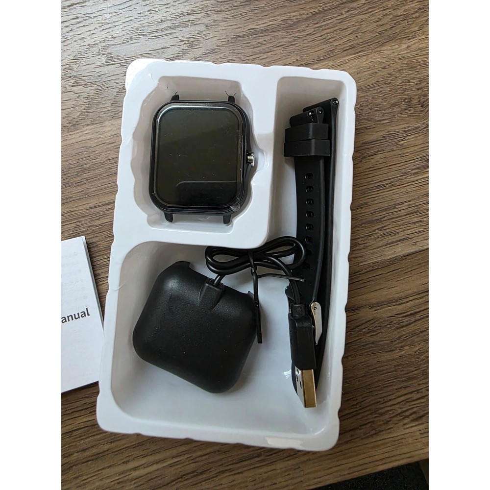New Smart Watch- Black IOS, Android, Bluetooth