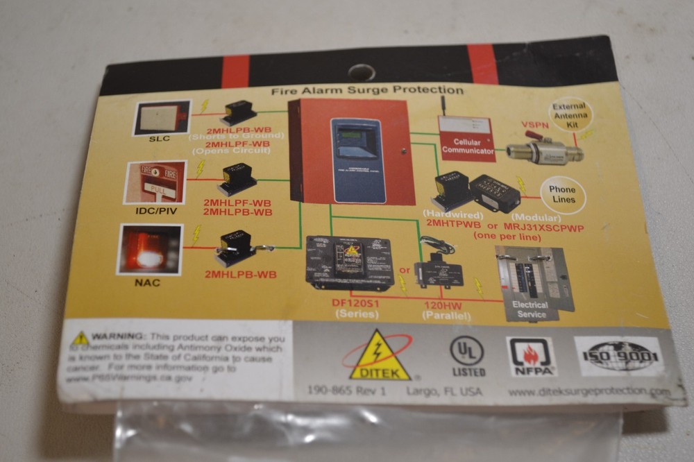 DITEK Surge Prortection DTK-2LVLPF