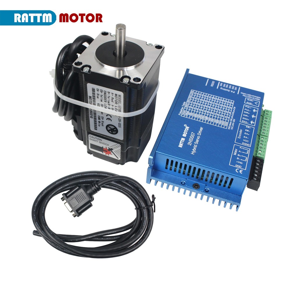 3 Axis Nema23 2N.m Closed Loop Servo Motor Driver CNC Controller Kit DDCSV4.1