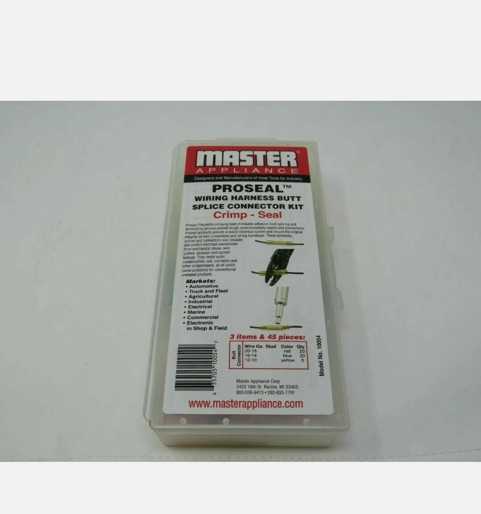 Proseal Wiring Harness Butt Splice Connector Kit