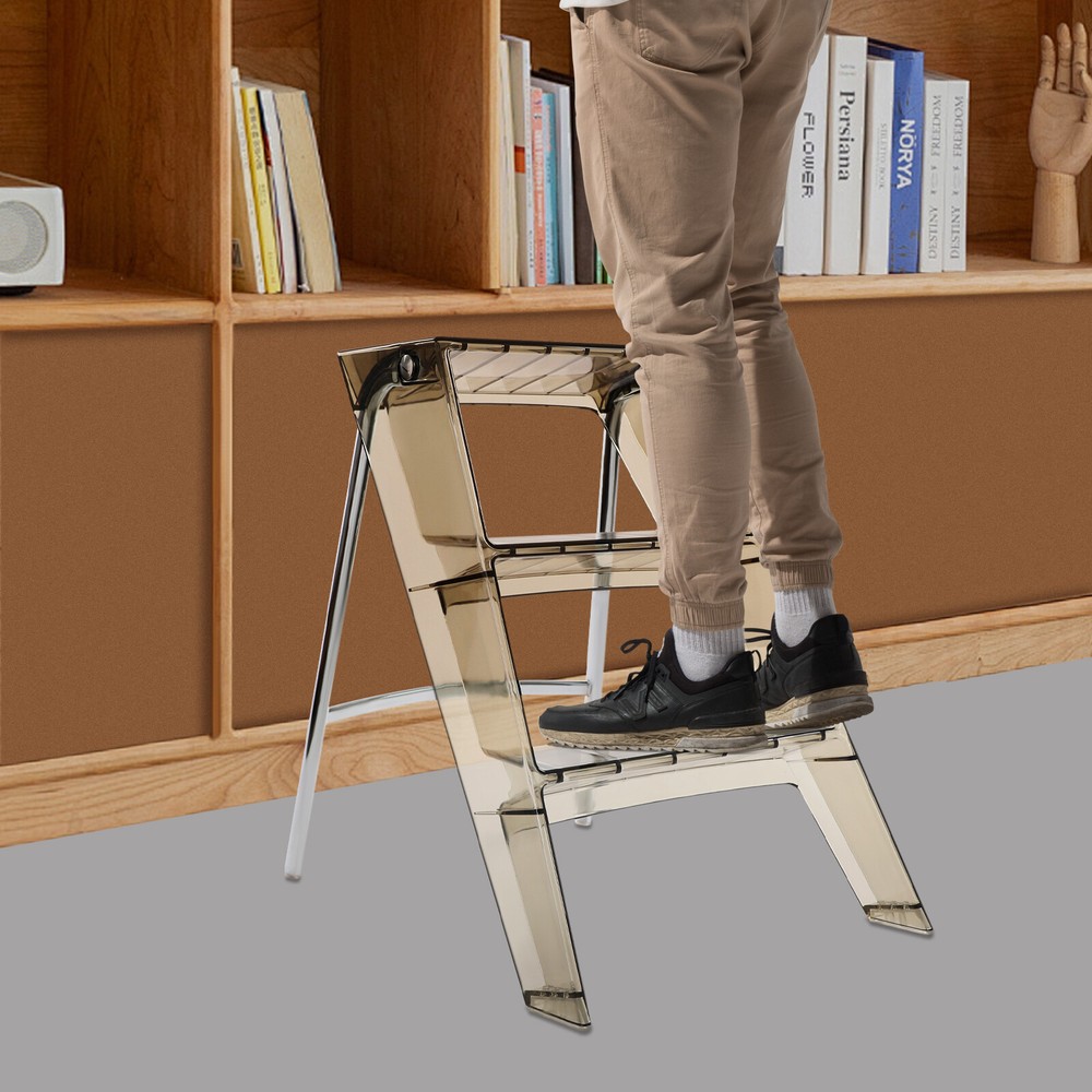 Modern Folding Step Stool for Adults 3 Step Ladder Folding Step Stool 44*52*63cm