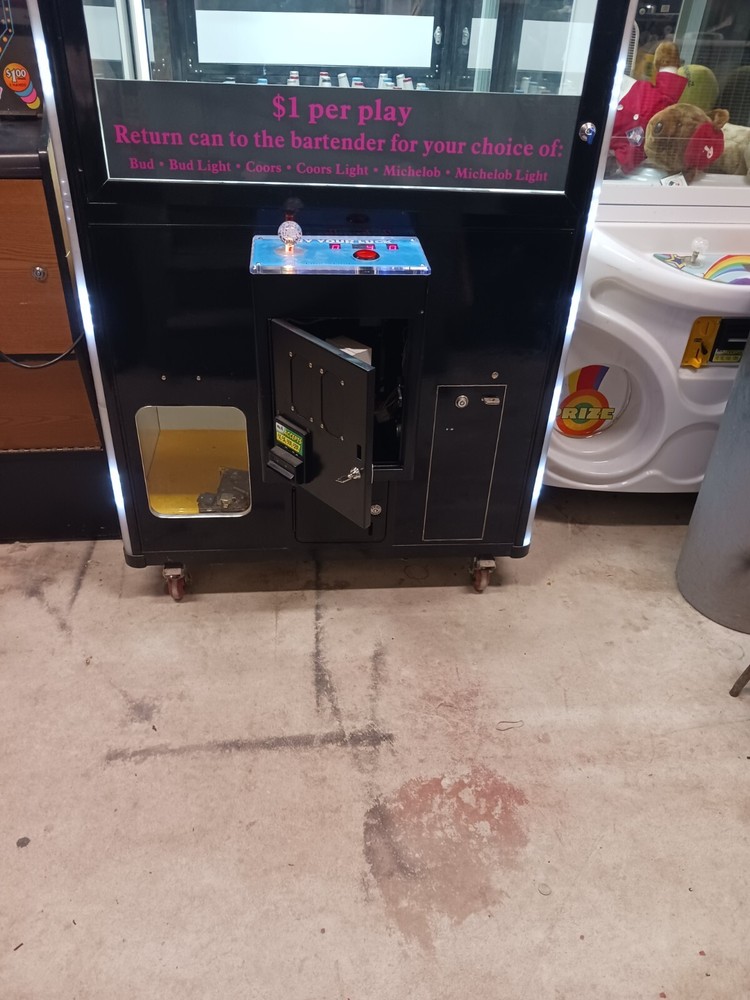 PRIZE BEER CRANE MACHINE PLUSH