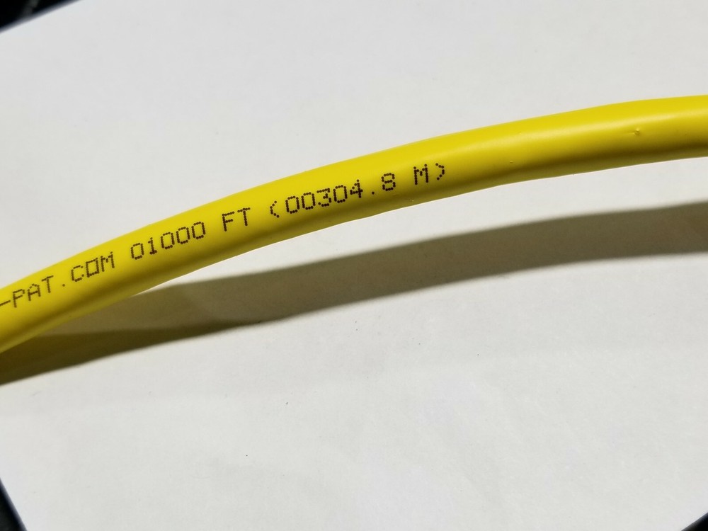 Commscope CS34R 23/4P Cat6 F/UTP WebTrak Riser Shield Network Cable Yellow/100ft