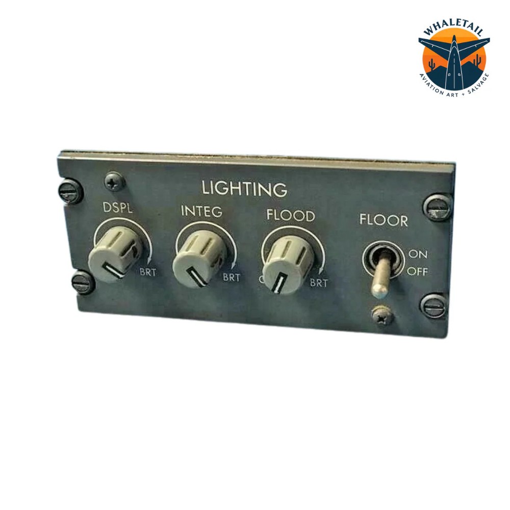 Original CRJ-200 Light Panel Assembly from Flight Deck