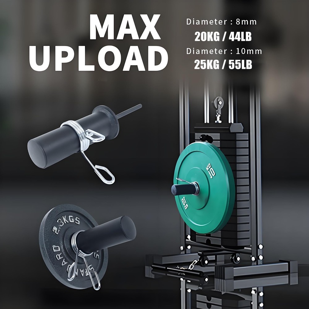 Weight Stack Pin for Home Gym and Cable Machine,Weight Stack Extender Pin Wei...